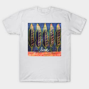 Live (Free): Inner Power Painting T-Shirt